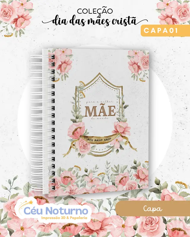 Agenda Cristã - Rosa Bebê - Coleção Cristã