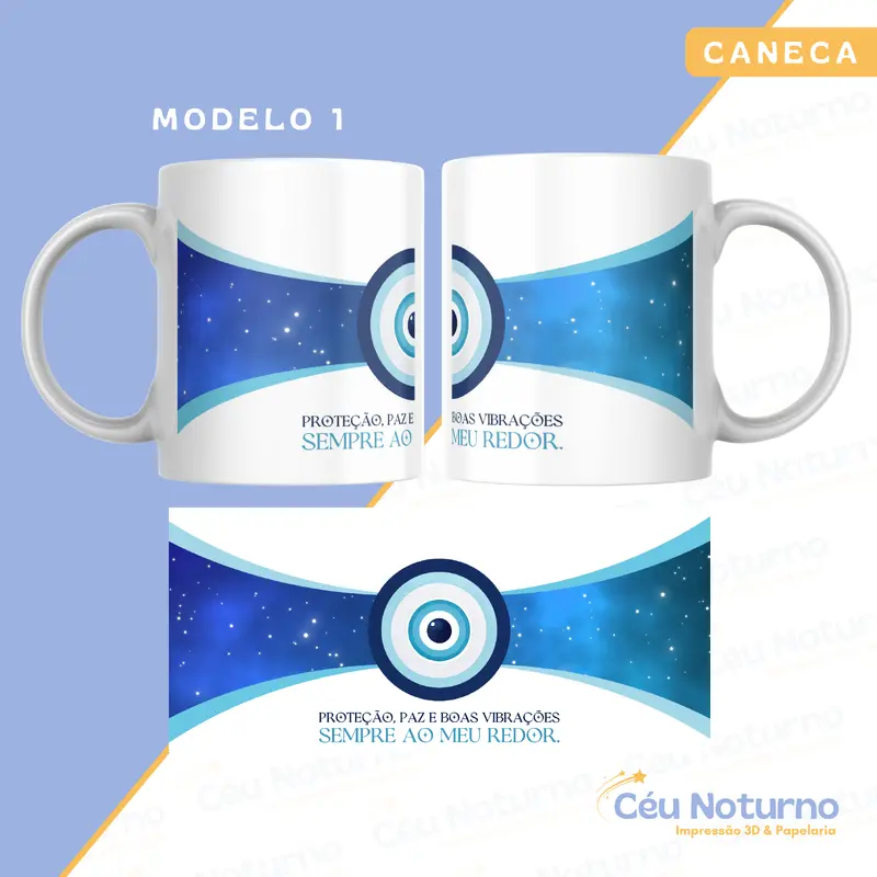 Caneca Olho Grego - Coleção Olho Grego