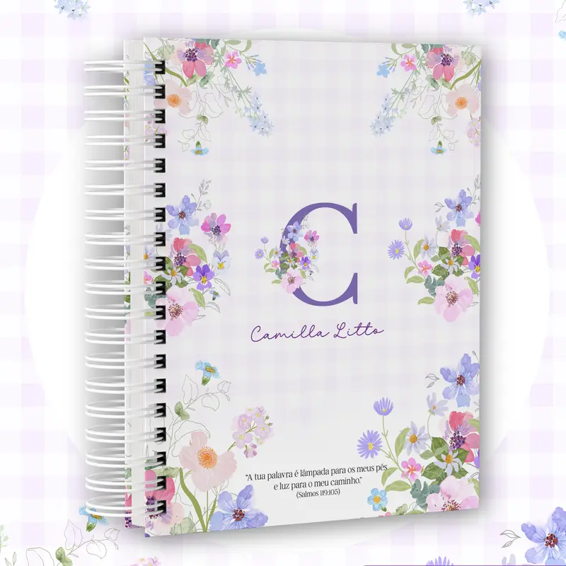 Devocional Lilás - Coleção Cristã