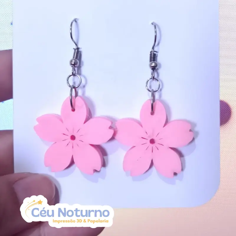 Brincos Sakura