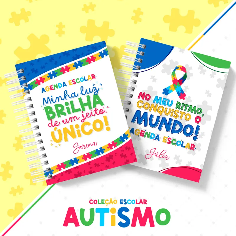 Agenda Escolar Autismo - Coleção Escolar Autismo