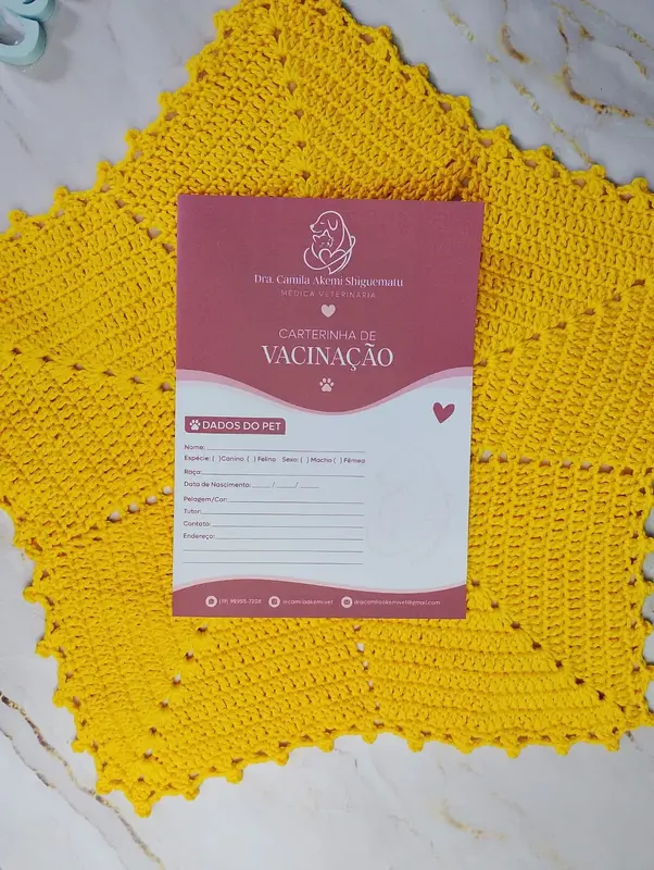 Carteira Vacinal - A5
